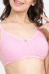 Rosaline Cyber Grove Everyday Double Layered Non Wired 3/4th Coverage T-Shirt Bra (Pack of 2) - Multicolor — thumbnail 5